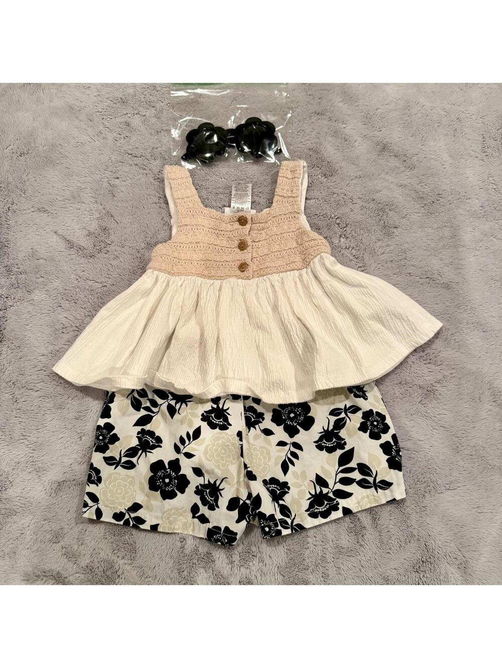 Girls 2-Piece Summer Outfit Size 4